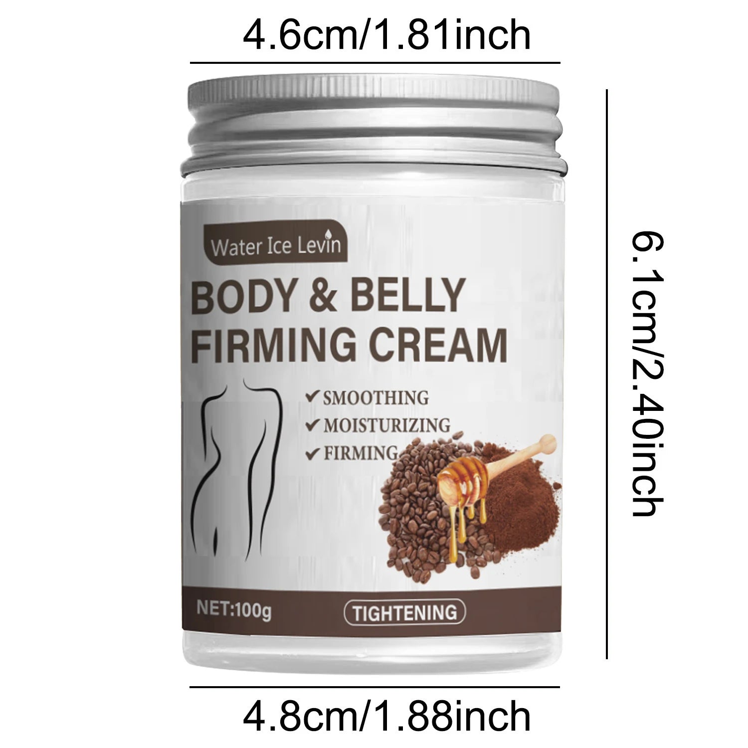 Caffeine Collagen Firming Cream Body Tightening and Lifting Lotion 100g - 4