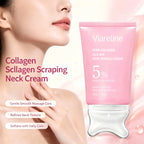 Collagen Firming Neck Cream with Gua Sha Massager