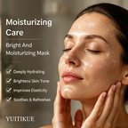 YUITIKUE Niacinamide Face Mask Hydrating Brightening Wash Off Treatment