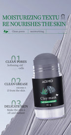 ADMID Bamboo Charcoal Mud Mask Stick Deep Cleansing Facial Treatment