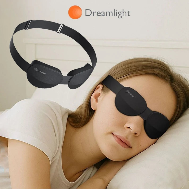 Dreamlight 3D Sleep Mask Contoured Blackout Eye Mask for Travel