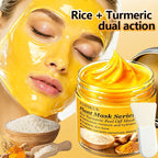 Rice Turmeric Peel Off Face Mask Hydrating Exfoliating Gel 50g