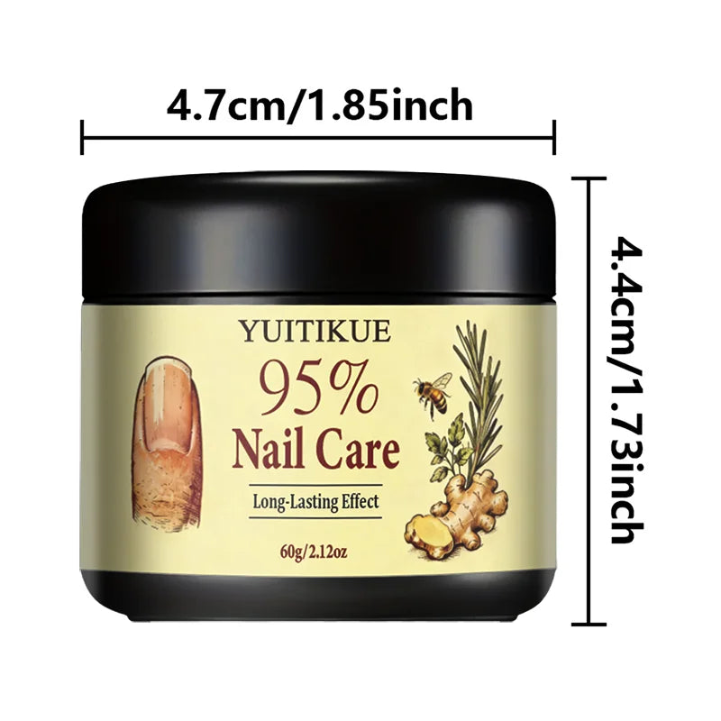 YUITIKUE Bee Venom Nail Care Cream Nourishing Cuticle Repair 60g - 8