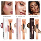Liquid Face Contour and Highlighter Wand with Cushion Applicator