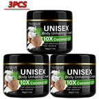YUITIKUE Coconut Oil Hair Removal Cream Gentle Body Depilatory 60g