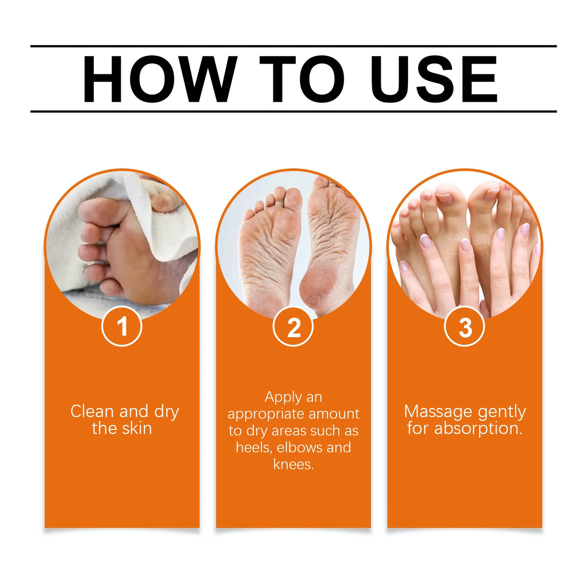 Moisturizing Honey Heel Balm for Dry Cracked Skin Repair