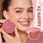 Matte Cream to Powder Bouncy Blush for Natural Flush