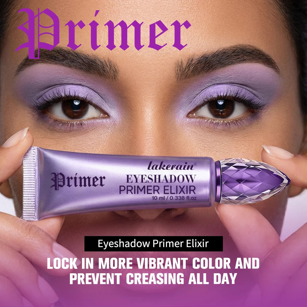 Long-Lasting Eyeshadow Primer for Vibrant Crease-Free Makeup