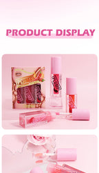 Peiien Plumping Lip Oil Set Glossy Hydrating Lip Gloss for Dry Lips