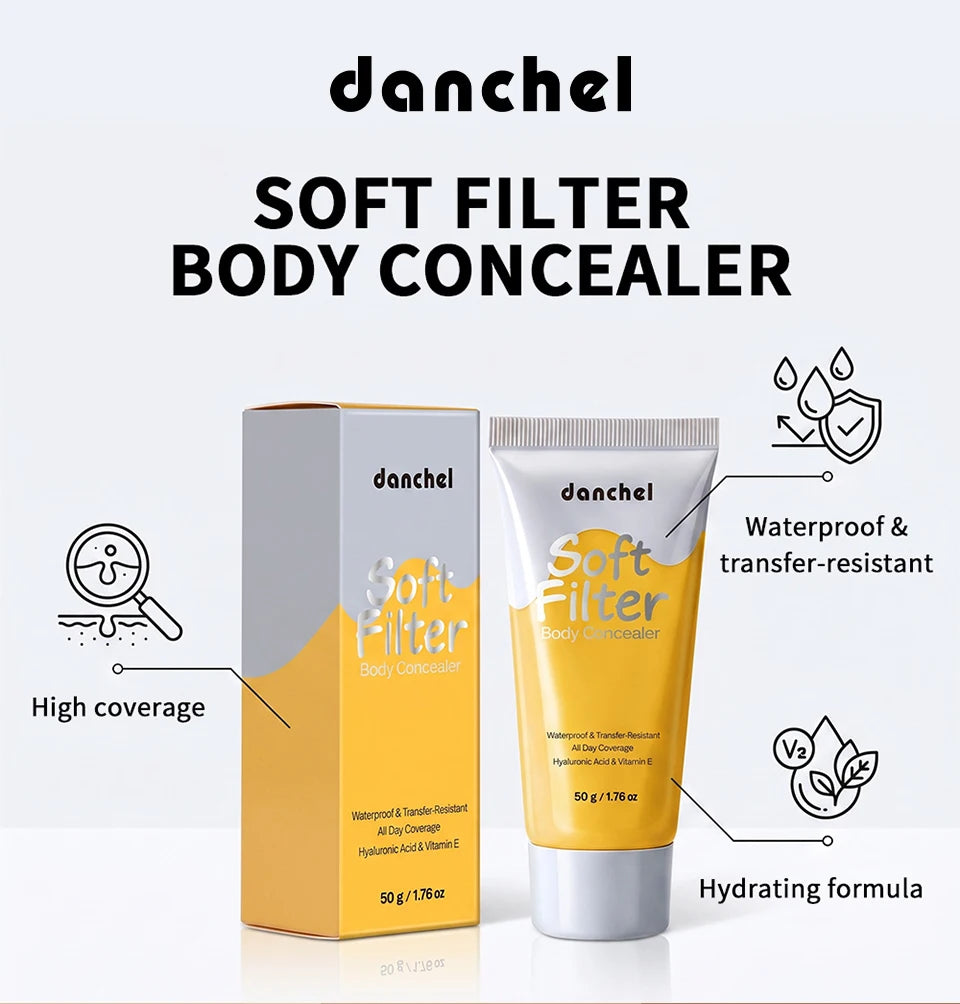 Waterproof Full Coverage Body Concealer for Scars and Tattoos