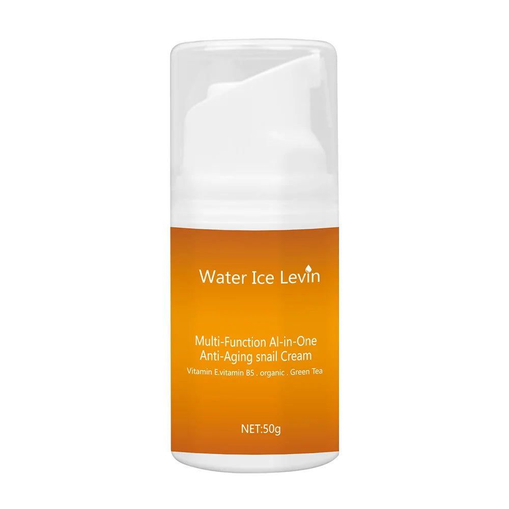 Water Ice Levin Snail Mucin Anti Aging Face Cream Moisturizing Skincare - 11