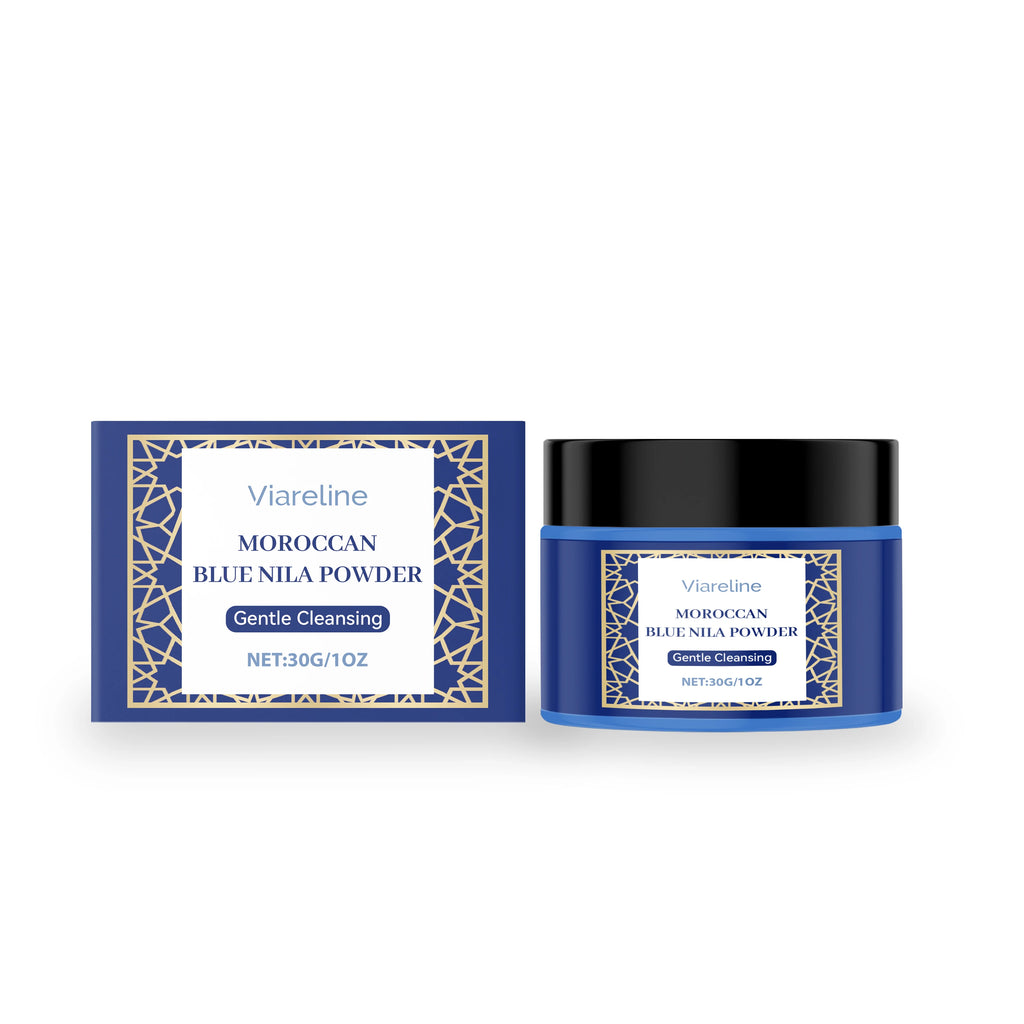 Moroccan Blue Nila Brightening Face Mask Powder