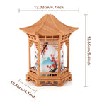 Portable Ultrasonic Pavilion Humidifier with Night Light