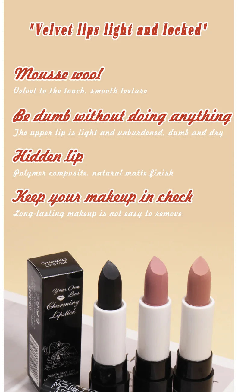Matte Lipstick Long Lasting Waterproof Non Stick Cup Makeup - 16