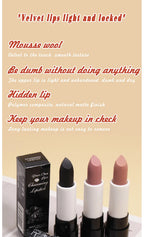 Matte Lipstick Long Lasting Waterproof Non Stick Cup Makeup