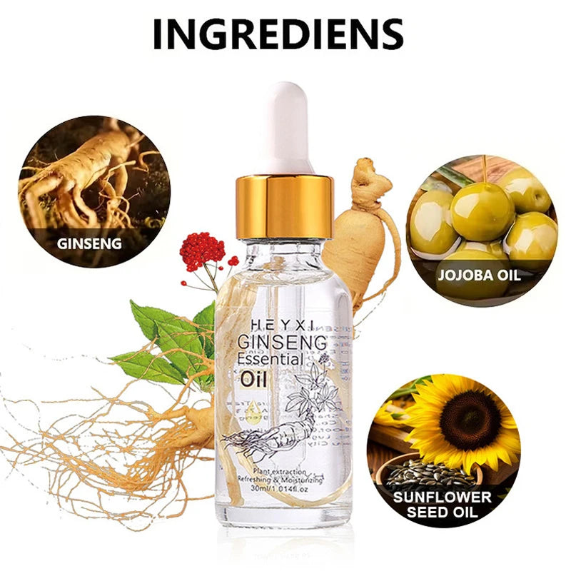 Ginseng Hair Moisturizing Essence Oil for All Hair Types