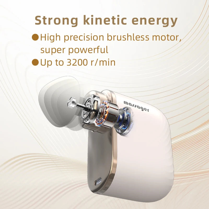 Portable Deep Tissue Percussion Muscle Massage Gun