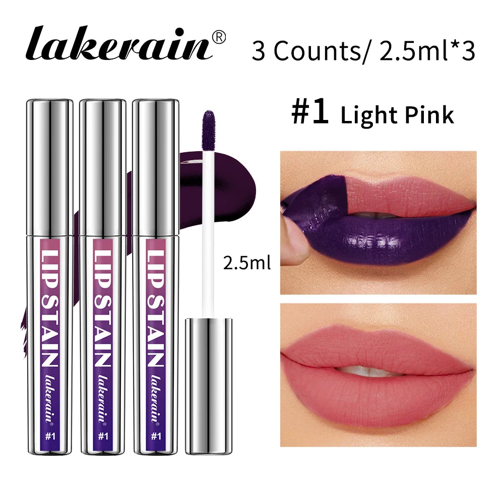 Peel-Off Long-Lasting Waterproof Lip Stain Set