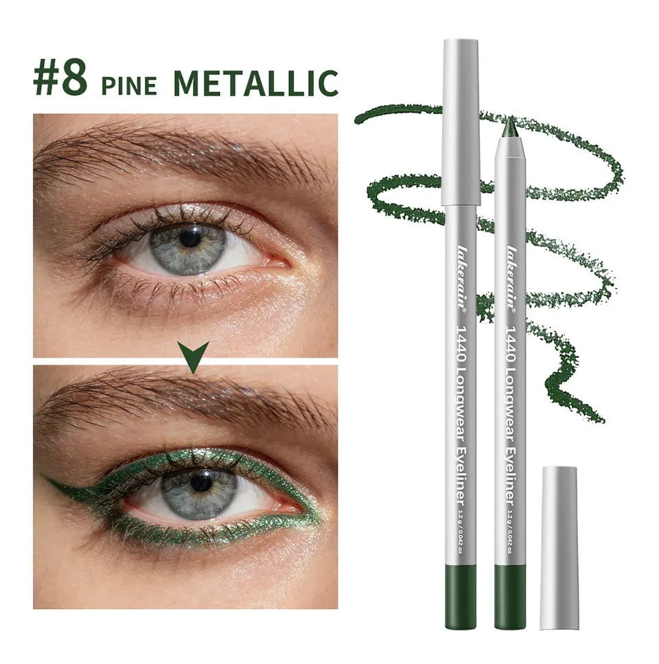 Waterproof Long-Lasting Eyeliner Pencil - 12