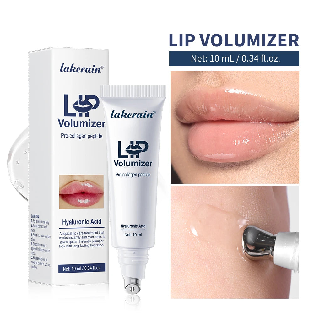 Hyaluronic Acid Hydrating Lip Volumizer for Plumper Lips