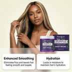 Tea Tree Purple Hair Mask for Neutralizing Brassiness and Hair Repair