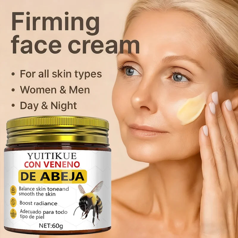 Bee Venom Anti Wrinkle Face Cream Firming Moisturizing Skin Care