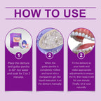 Silicone Reline Denture Set for Comfortable Fit