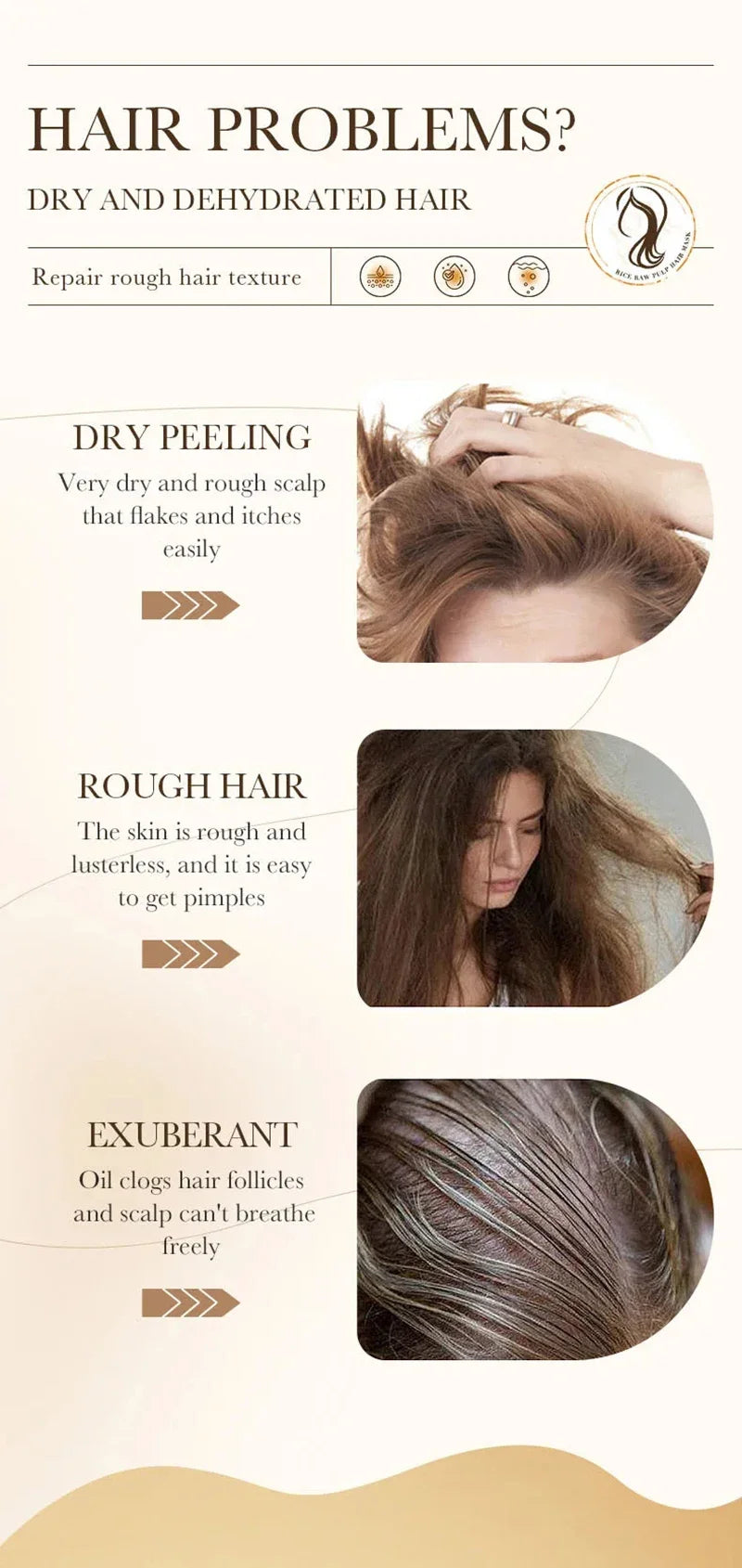 Magical Hair Mask for Damaged and Frizzy Hair - 12