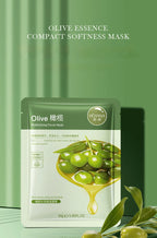 Olive Moisturizing Facial Mask 5 Pack Hydrating Skin Care Treatment