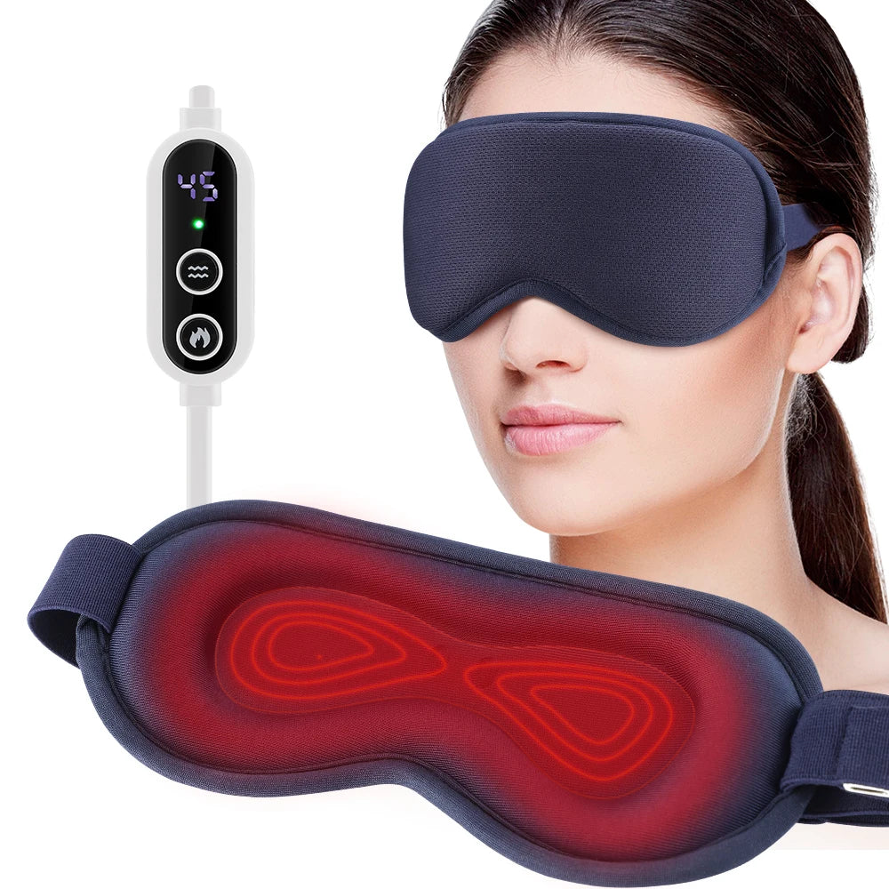 Heated Eye Mask for Dry Eyes and Strain Relief - 21