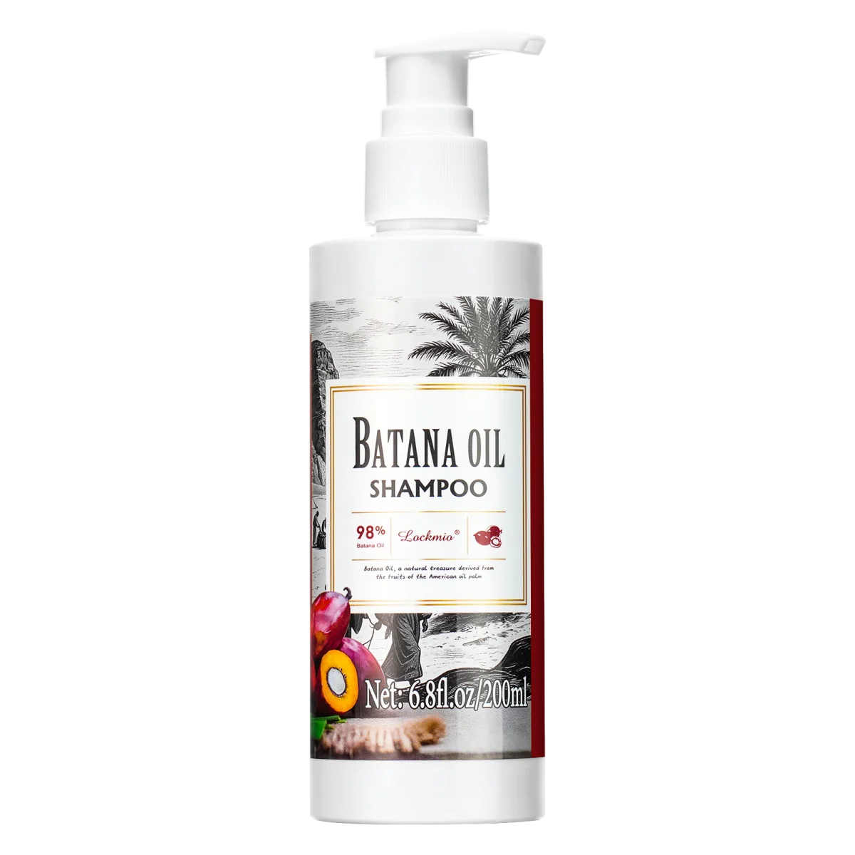Batana Oil Shampoo Deep Cleansing Moisturizing Hair Growth Treatment