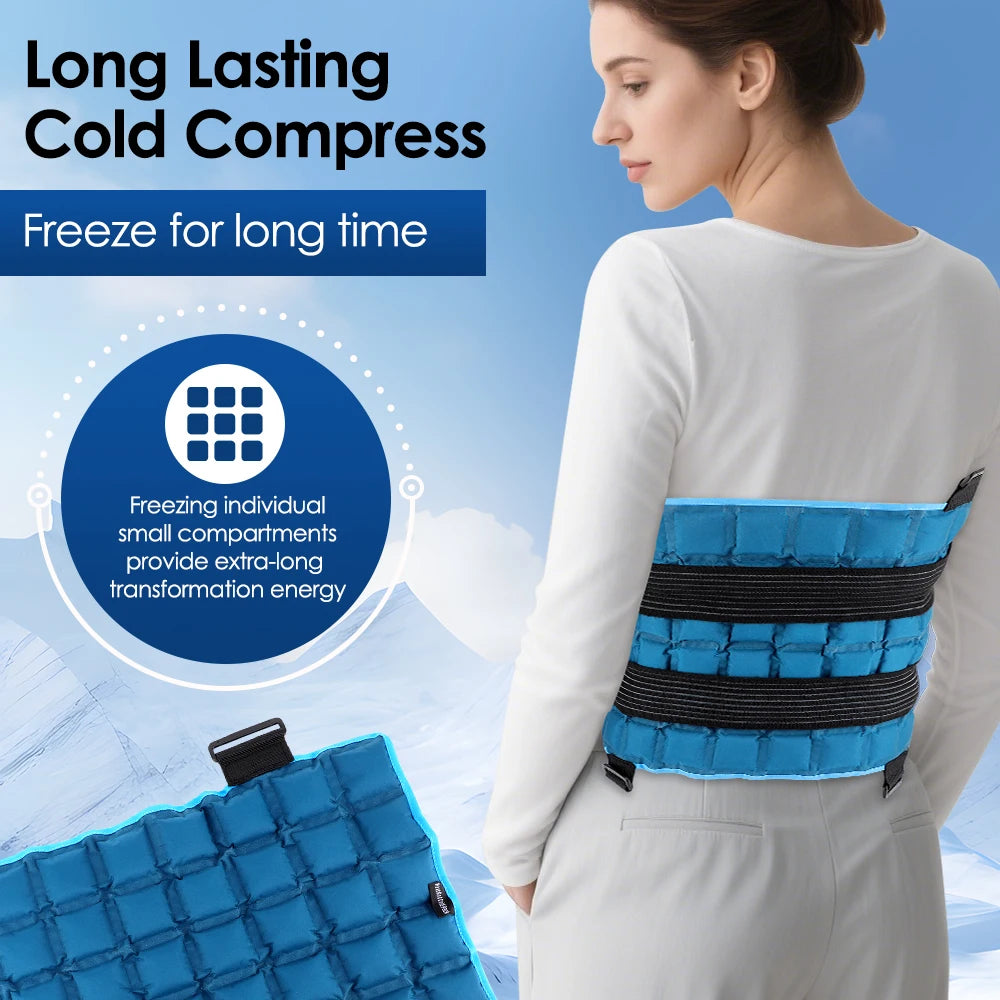 Reusable Hot and Cold Therapy Wrap for Muscle Relief