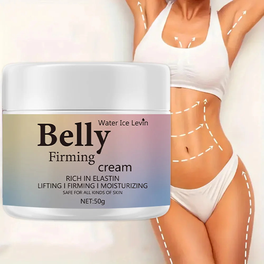 Water Ice Levin Belly Firming Cream Collagen Skin Tightening Lotion 50g - 1