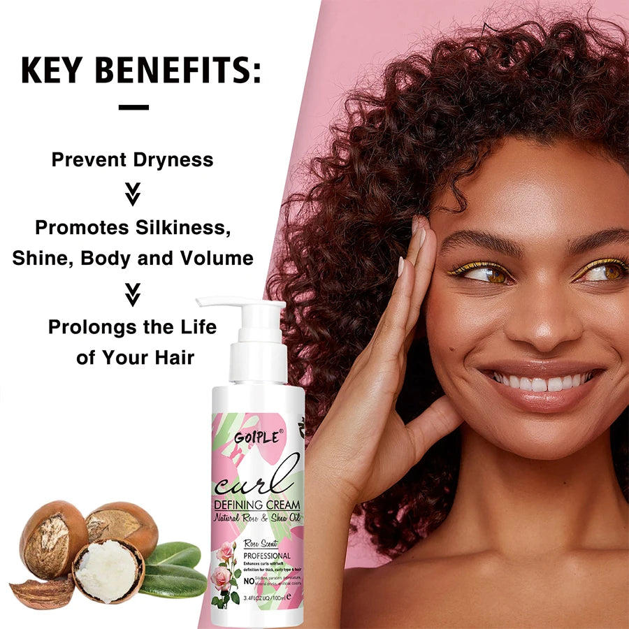Goiple Chebe Hair Care Set Moisturizing Growth Oil and Curl Cream - 22
