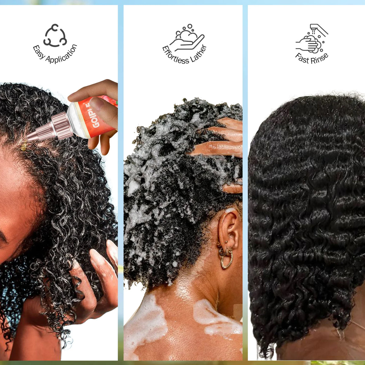 Goiple 2 in 1 Apple Cider Vinegar Shampoo and Conditioner for Locs
