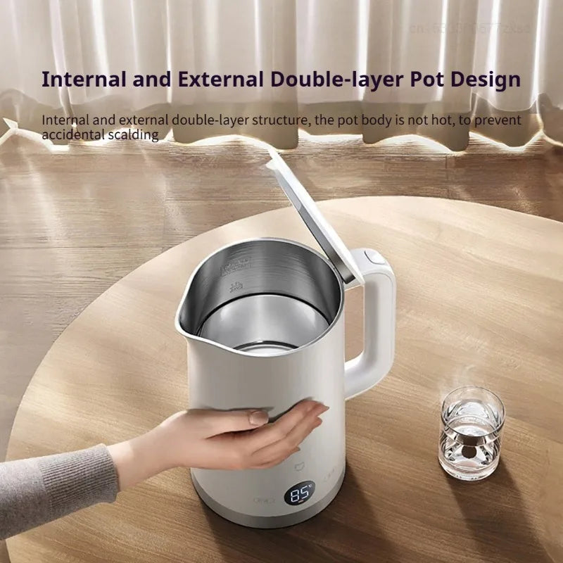 Mijia Smart Electric Kettle 3 Stainless Steel Rapid Boiling Water Heater