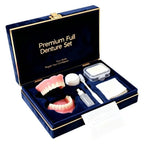Temporary Full Denture Set for Instant Smile Correction