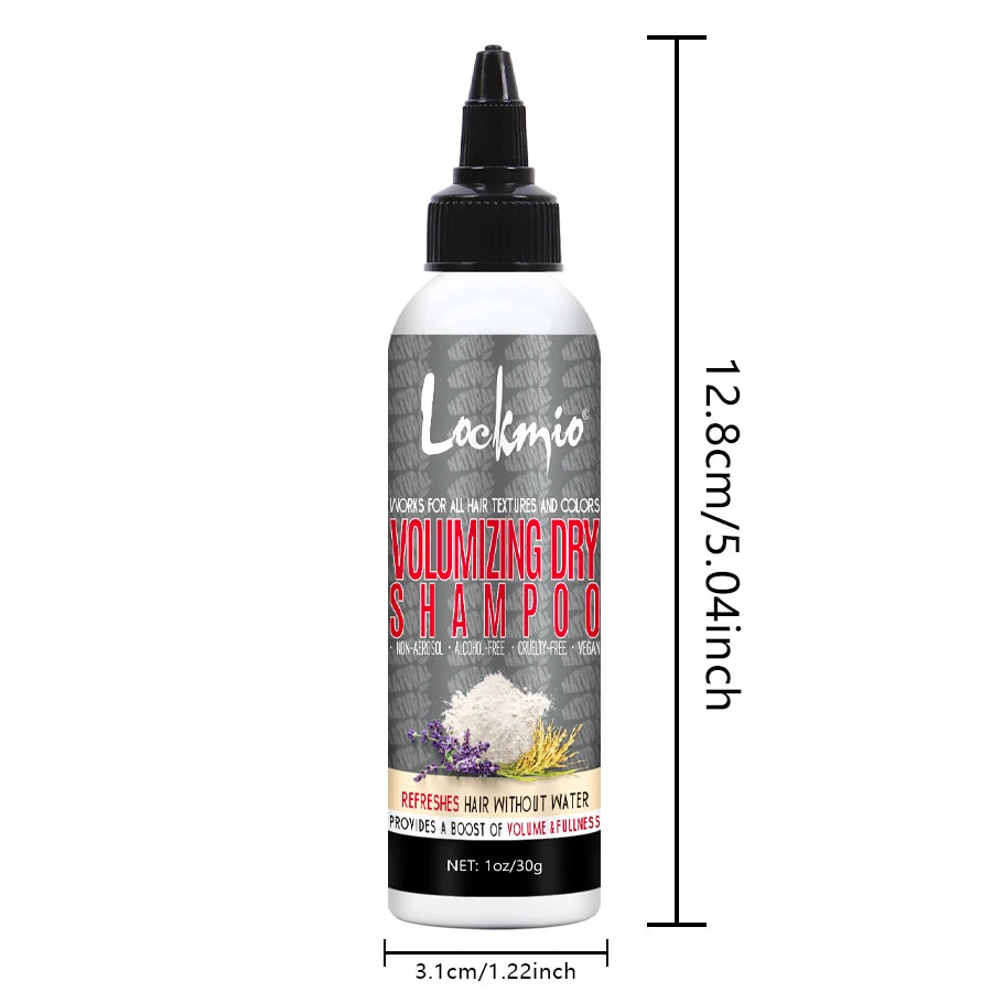 Lockmio Volumizing Dry Shampoo Powder for Oily Hair Refreshing Treatment - 11