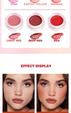 Waterproof Powder Blusher Natural Long Lasting Face Blush