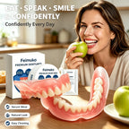 Snap-On Silicone Dentures for Natural Smile