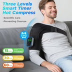 Wireless App-Controlled Heated Shoulder Massager for Muscle Relief