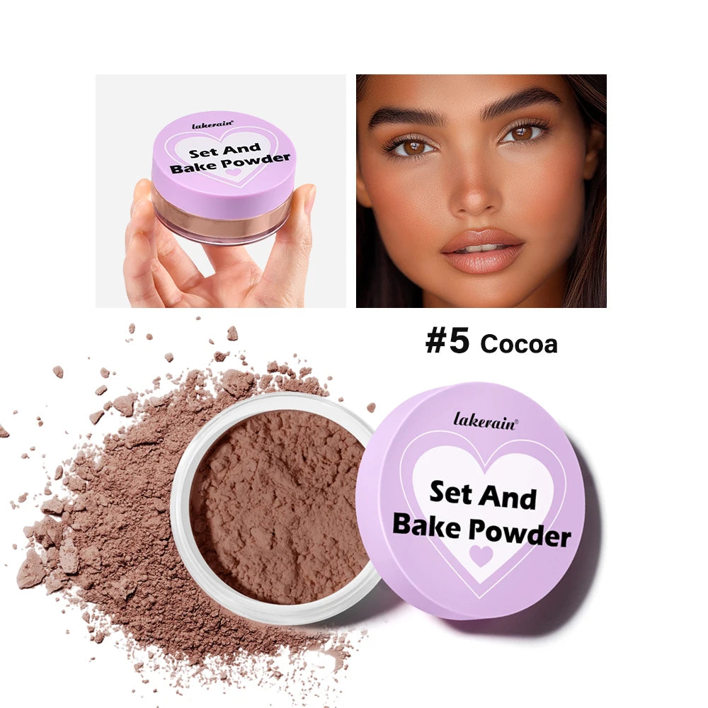 Matte Finish Loose Setting and Baking Powder