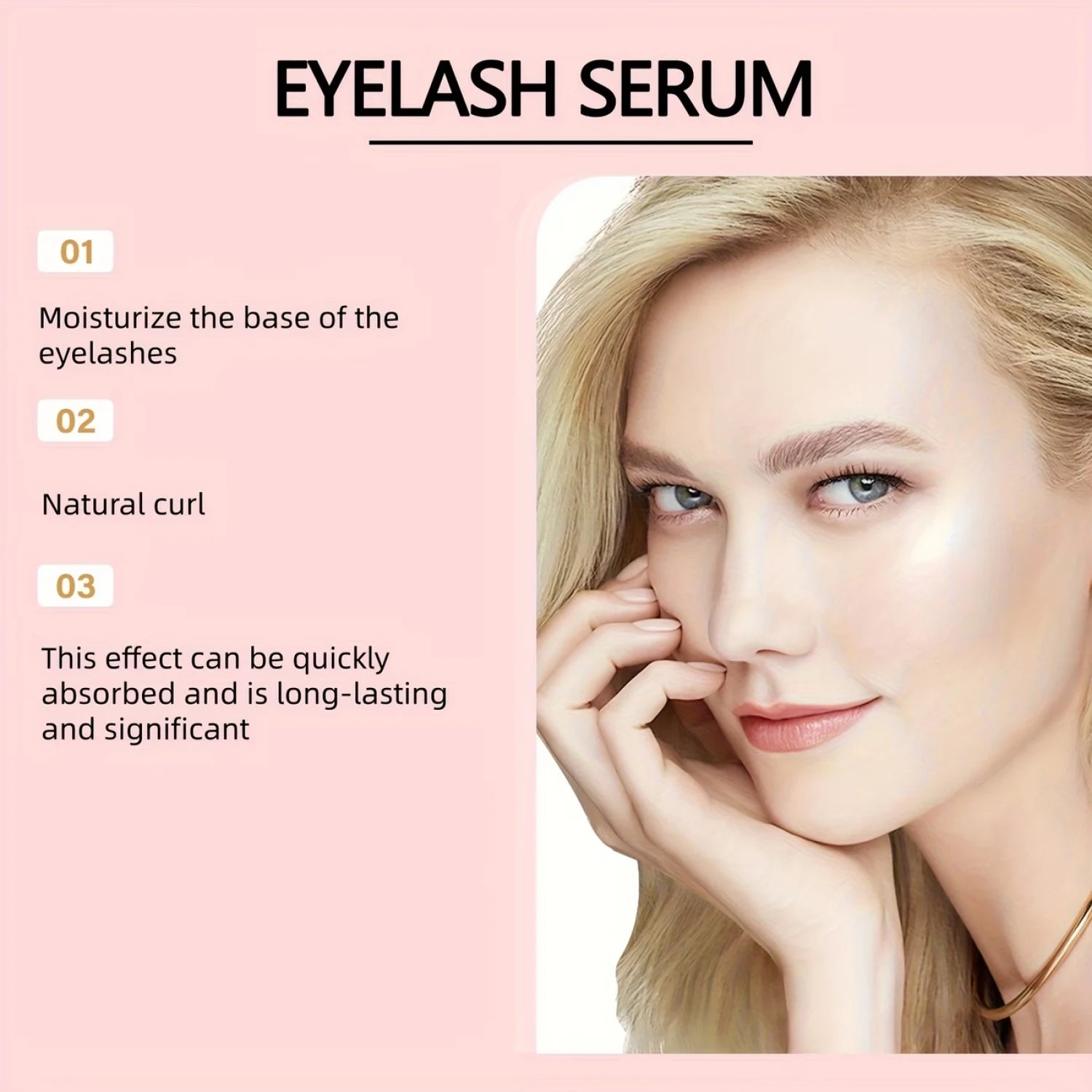 Eyelash and Eyebrow Growth Serum Nourishing Lash Enhancer Oil 30g - 4