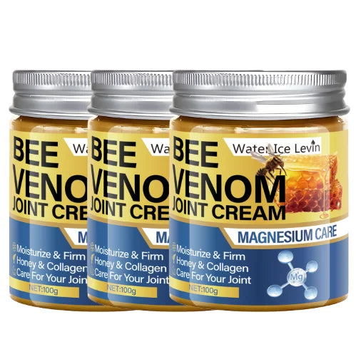 Bee Venom Joint Cream with Magnesium Honey Moisturizing Body Care