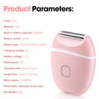 Compact Electric Hair Shaver for Women