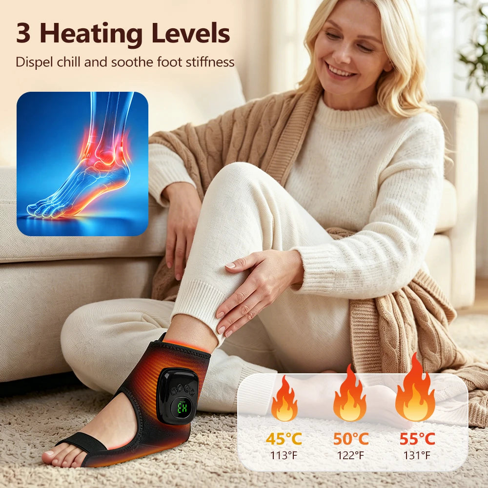 Heated Air Compression Wrist Massager for Pain Relief - 22