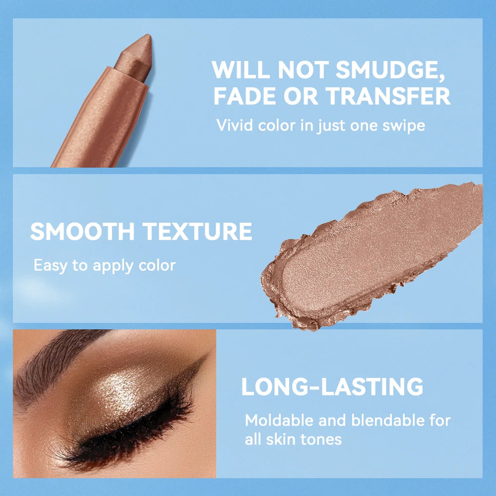 Long-Lasting Waterproof Eyeshadow Stick