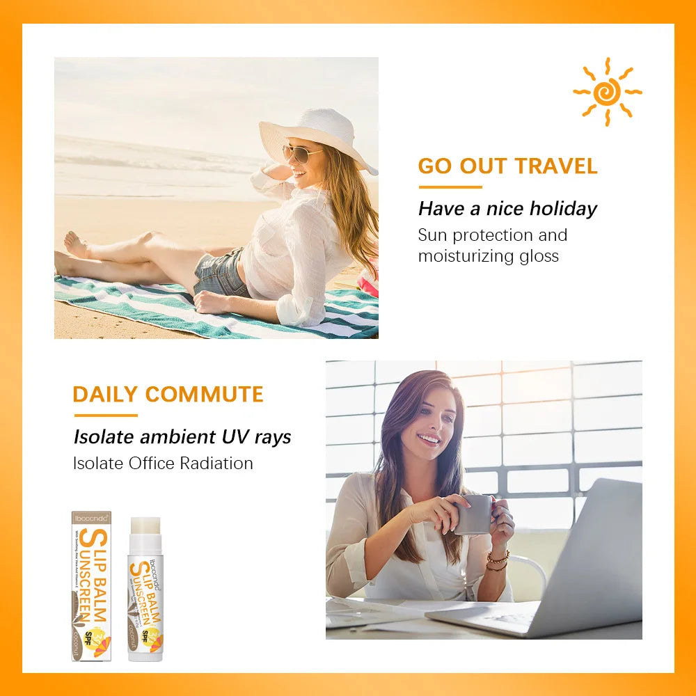 SPF 30 Sunscreen Moisturizing Lip Balm
