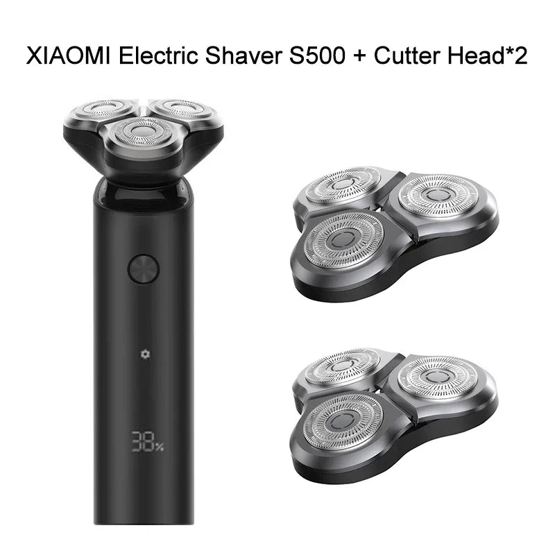 Mijia S500 Electric Shaver Rotary Beard Trimmer Waterproof Razor