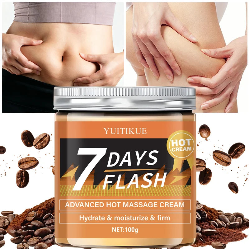 YUITIKUE 7 Days Hot Massage Cream Firming and Moisturizing Body Gel 100g - 3